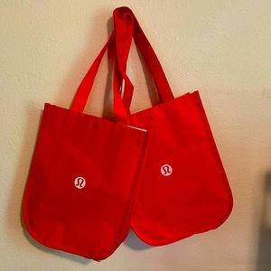 RED LULULEMON TOTE BAG (2)